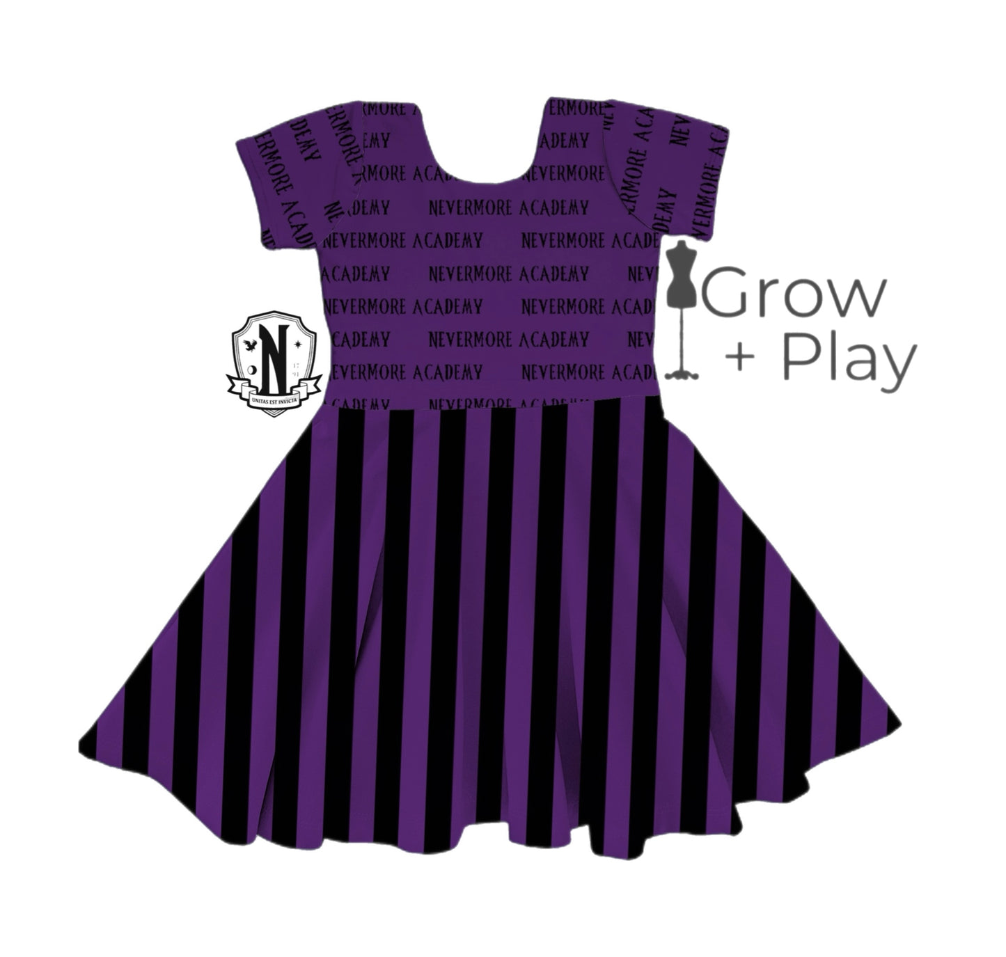 Nevermore Nightshade Twirl Dress