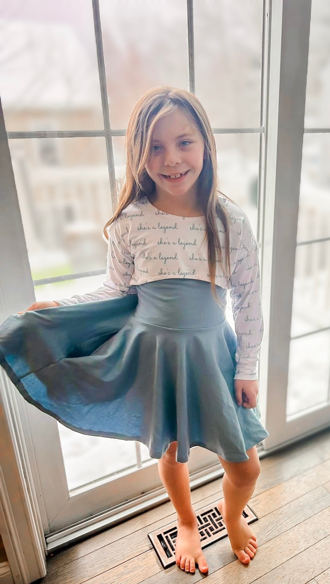 Solid Twirl Dress