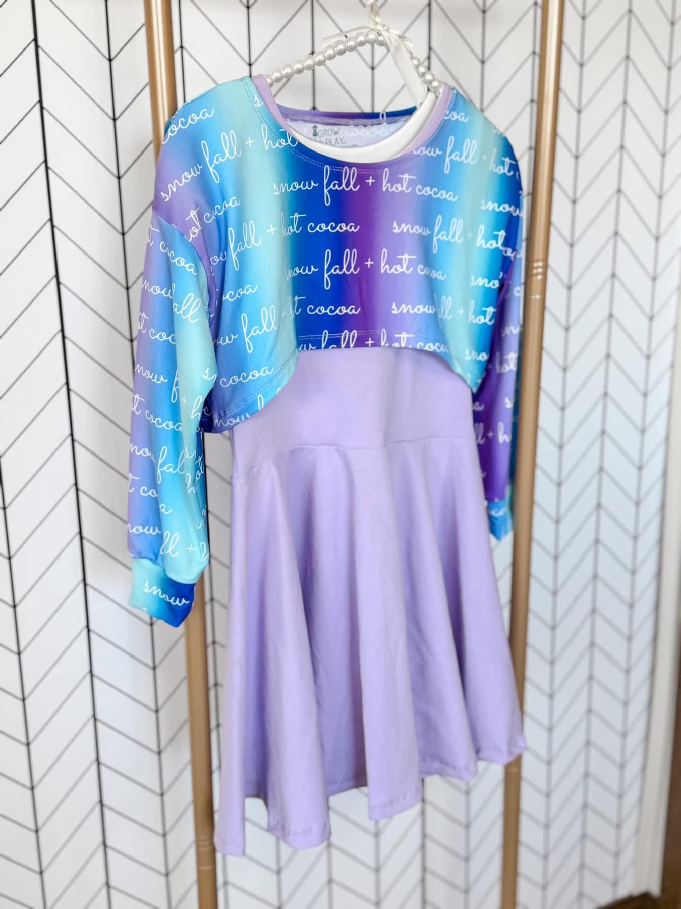 Solid Twirl Dress