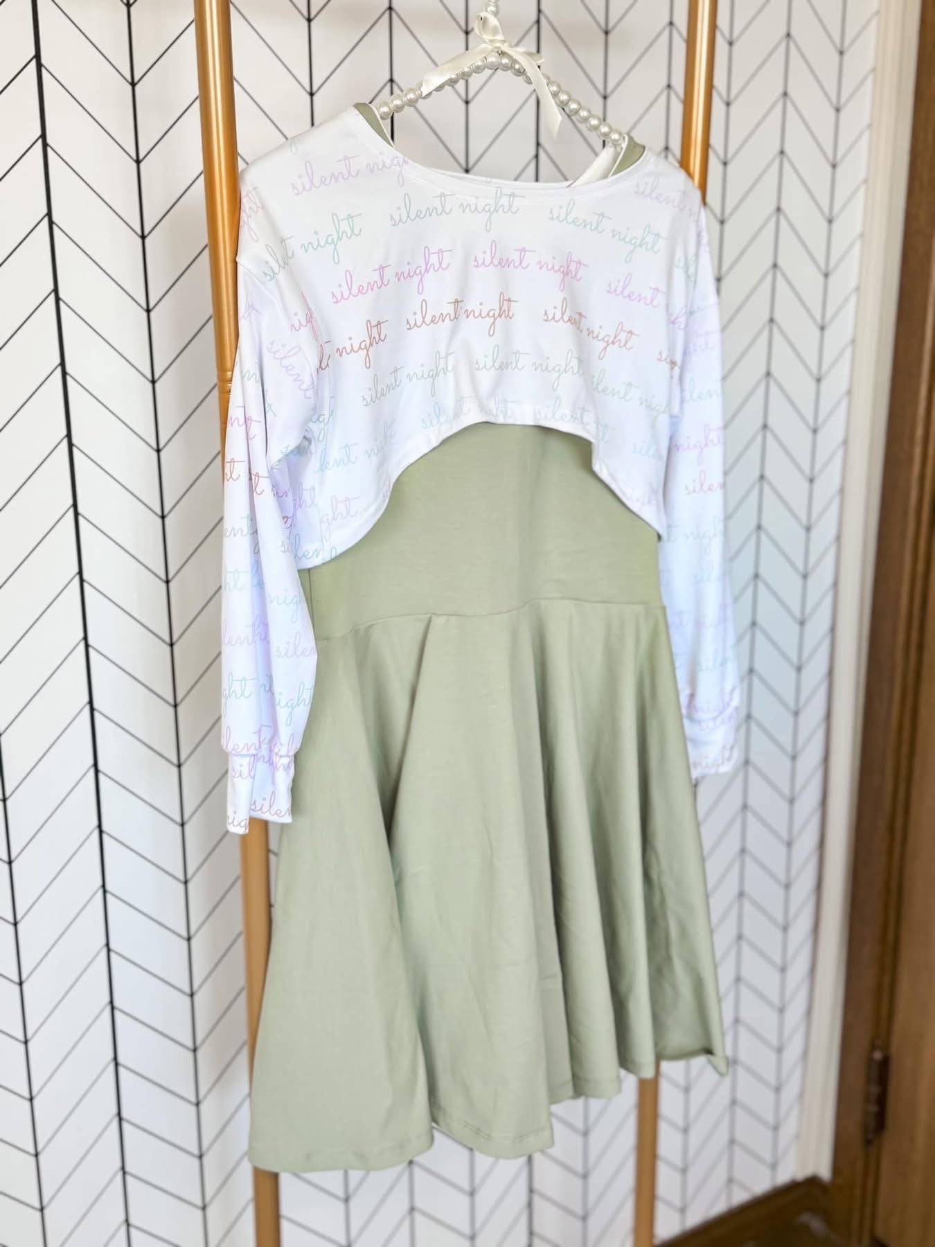 Solid Twirl Dress