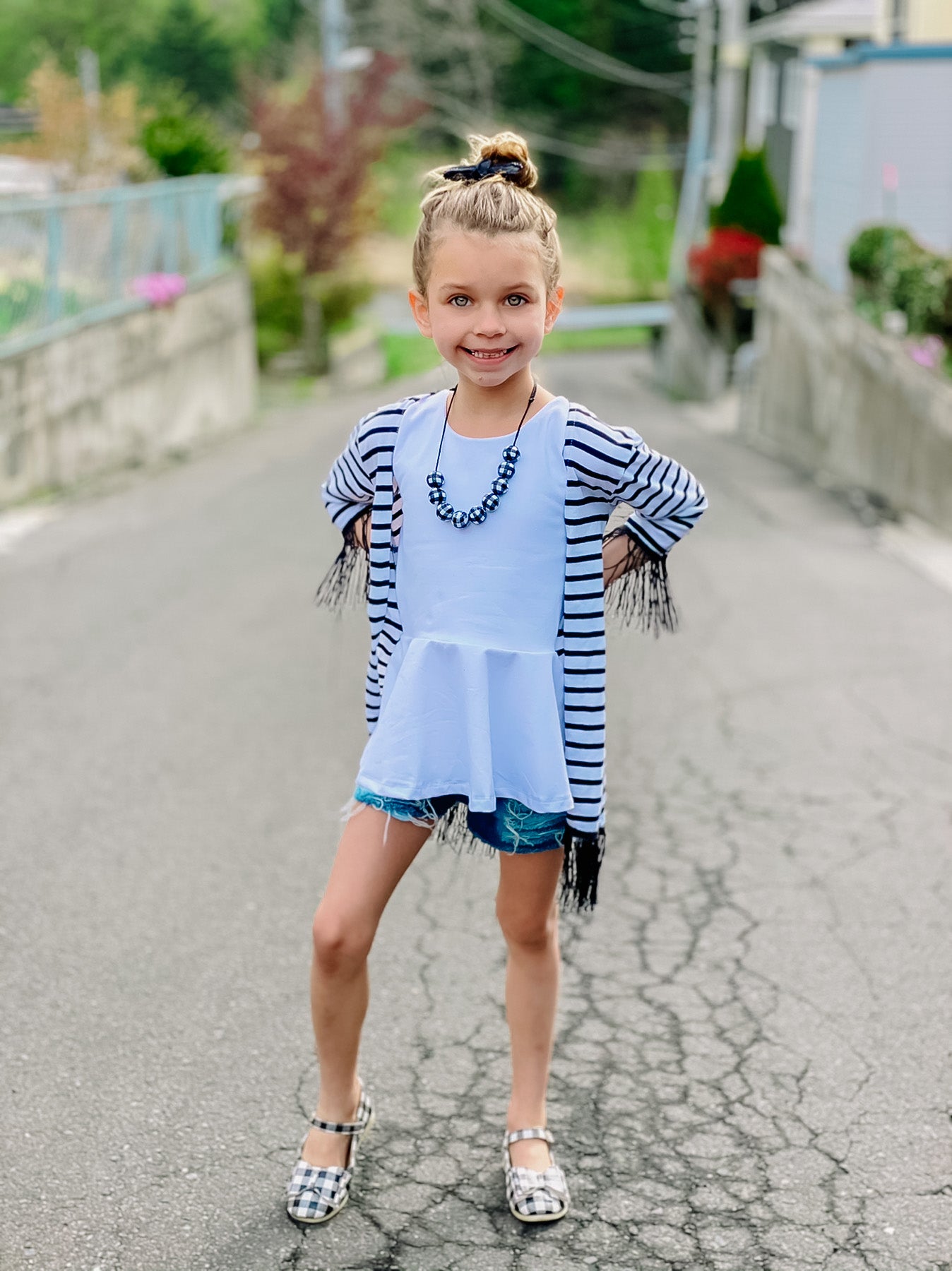 Solid Peplum