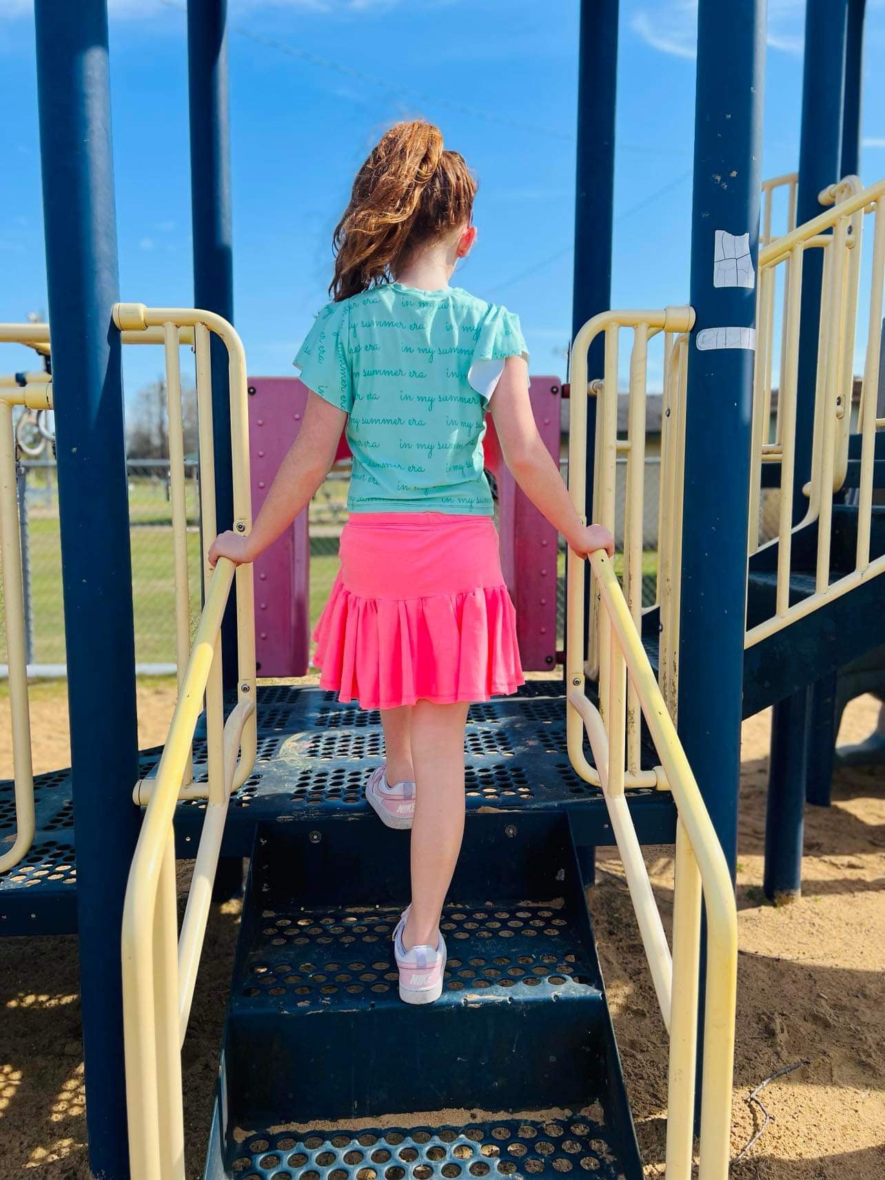 Solid Tennis Skort Extra Twirl
