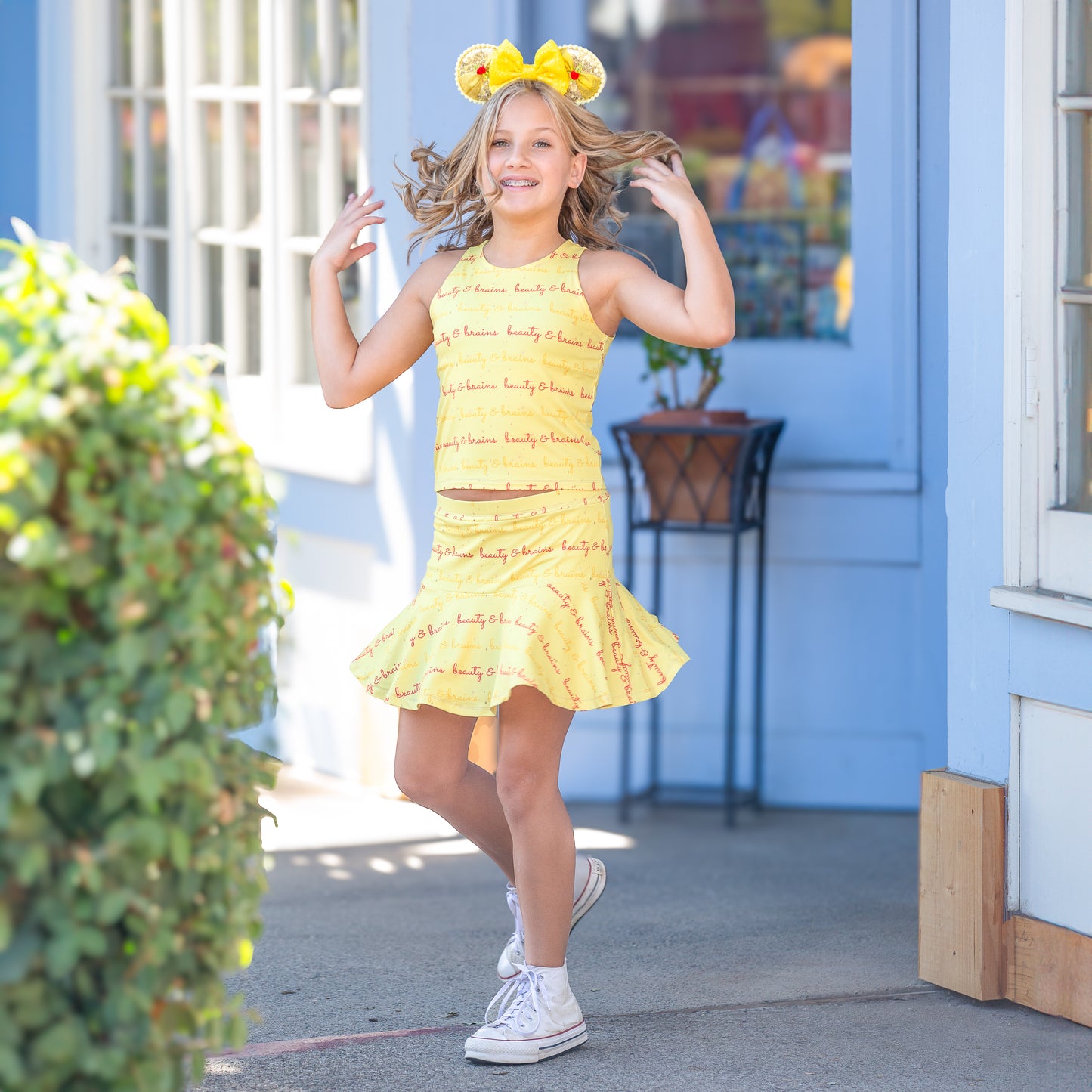 P + P Princess Tennis Skirt