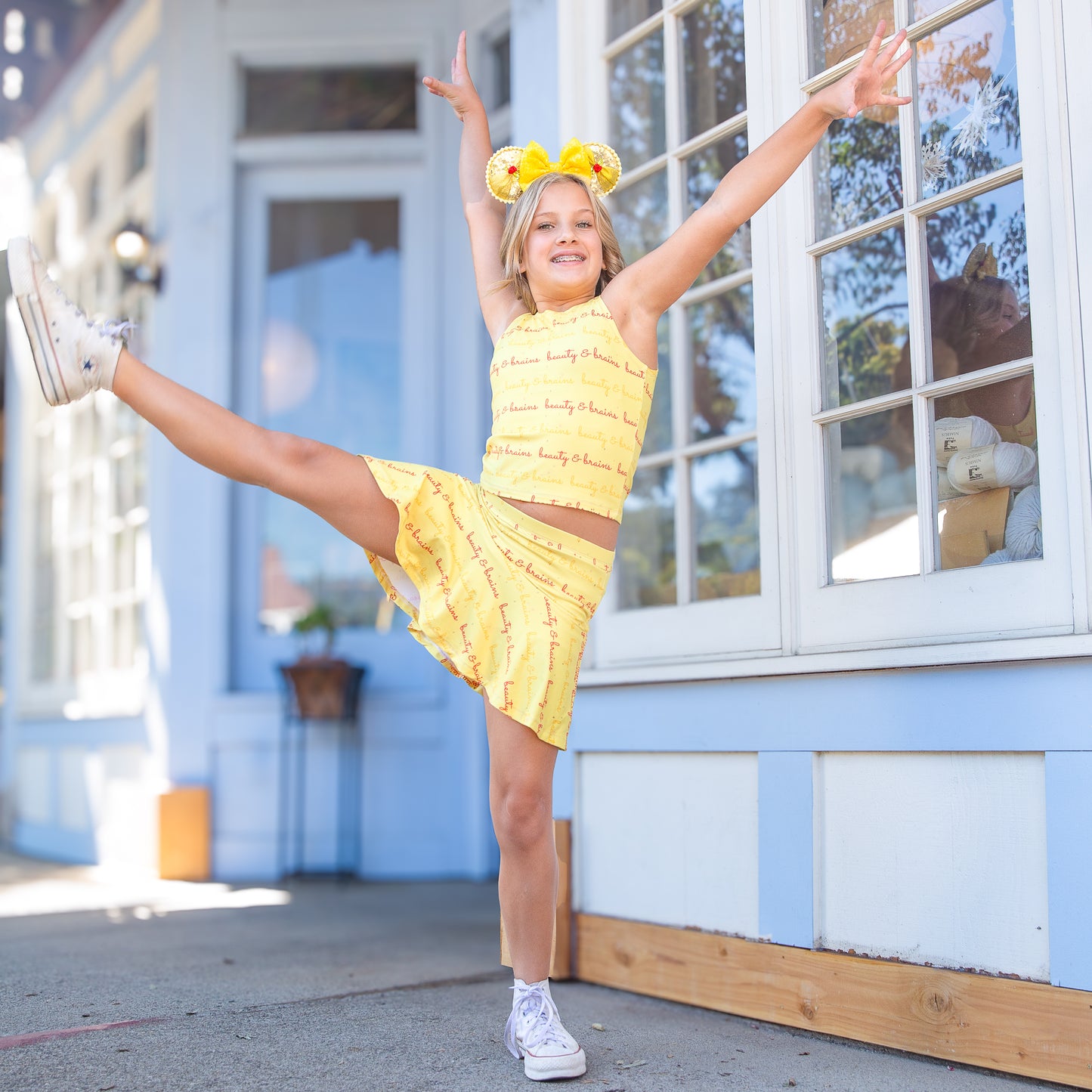 P + P Princess Tennis Skirt