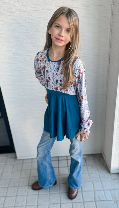 Solid Twirl Top